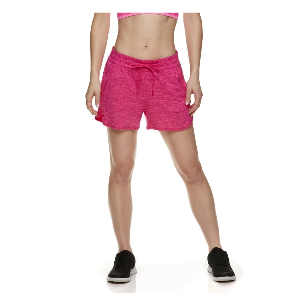 Reebok Women's Active Running Shorts color: Beetroot Heather